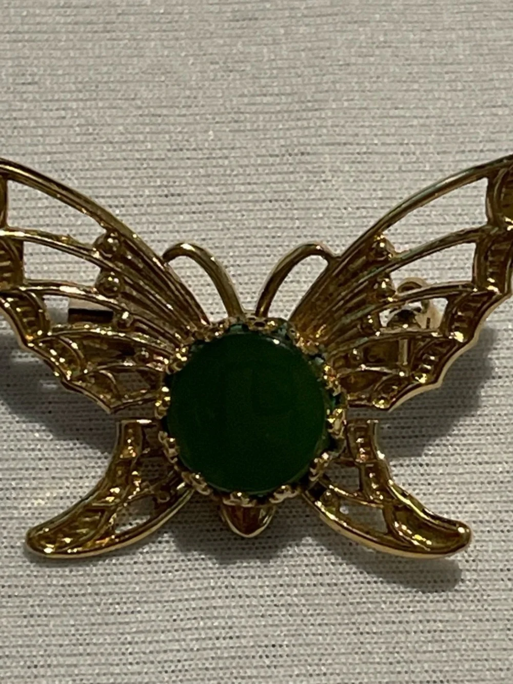 Gold Butterfly Brooch Pin - Women's Jewelry Accent